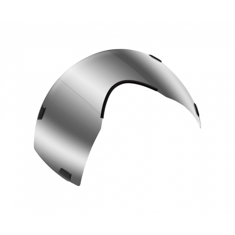 Codatronca Dual-Mag Shield For L Size Helmet Silver
