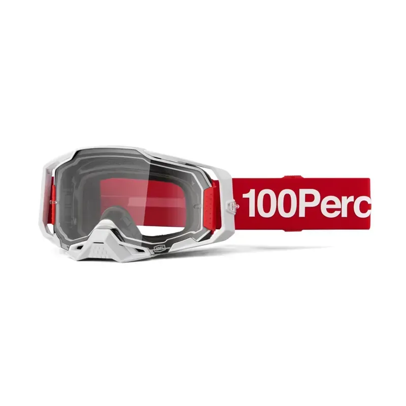 100% Armega Clear Lens Goggles in Corbin