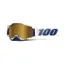 100% Armega True Gold Lens Goggles in Solis