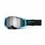 100% Armega Mirror Silver Lens Goggles in Barley 2