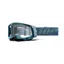 100% Racecraft 2 Goggles in Clear Lens/Battleship