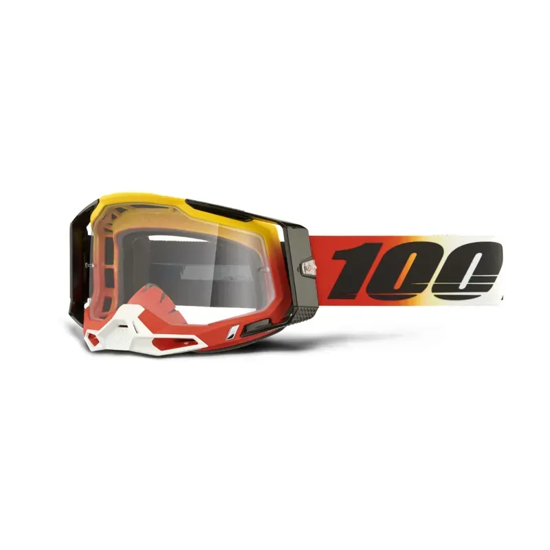 100% Racecraft 2 Goggles in Clear Lens/Ogusto