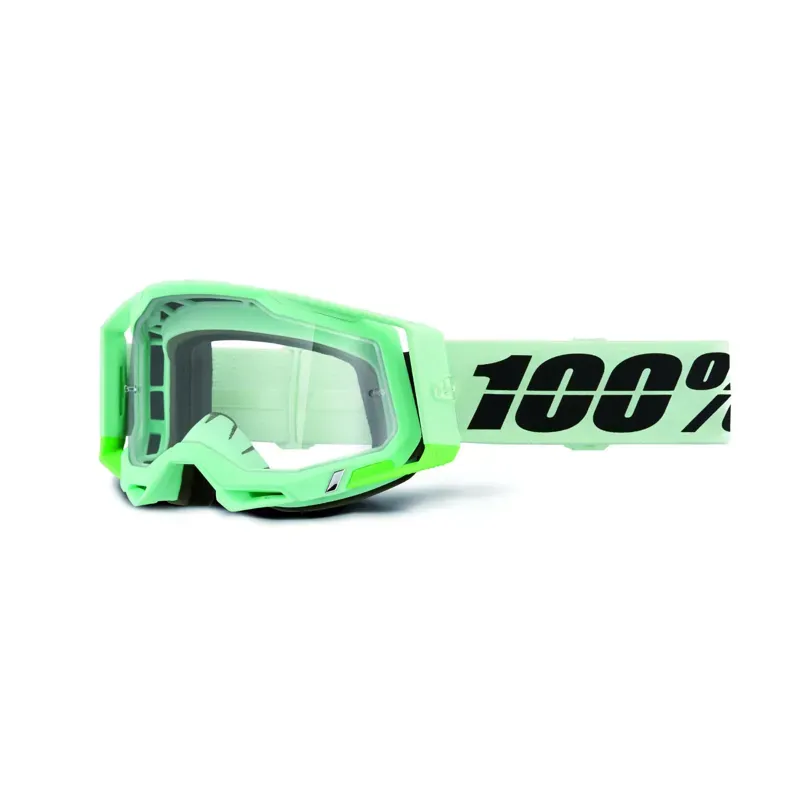 100% Racecraft 2 Goggles in Clear Lens/Palomar