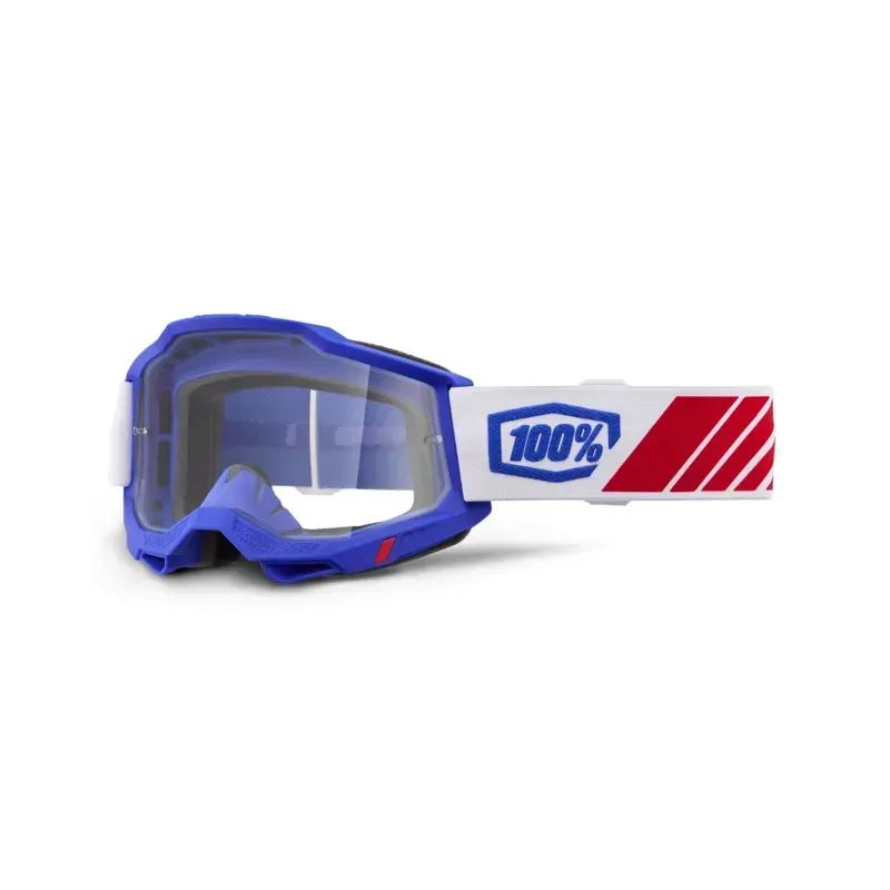 100% Accuri 2 Clear Lens Goggles in Kolby