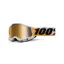 100% Accuri 2 Mirror True Gold Lens Goggles in Shiv