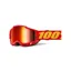 100% Accuri 2 Mirror Red Lens Goggles in Red