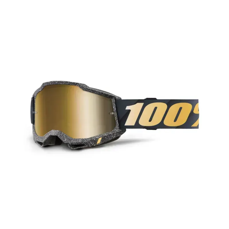 100% Accuri 2 Mirror Silver Lens Goggles in Risland