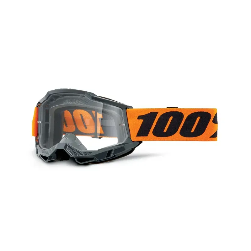 100% Accuri 2 OTG Clear Lens Goggles in Orange