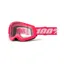 100% Strata 2 Clear Lens Goggles in Pink