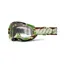 100% Strata 2 Clear Lens Goggles in War Camo