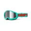 100% Strata 2 Silver Mirror Lens Goggles in Maupiti