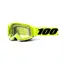 100% Racecraft 2 Clear Lens Goggles in Yellow