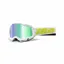 100% Accuri 2 Green Mirror Lens Goggles in Peyote