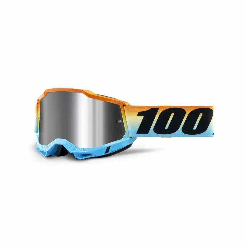 100% Accuri 2 Youth Goggles in Flash Silver Lens/Sunset
