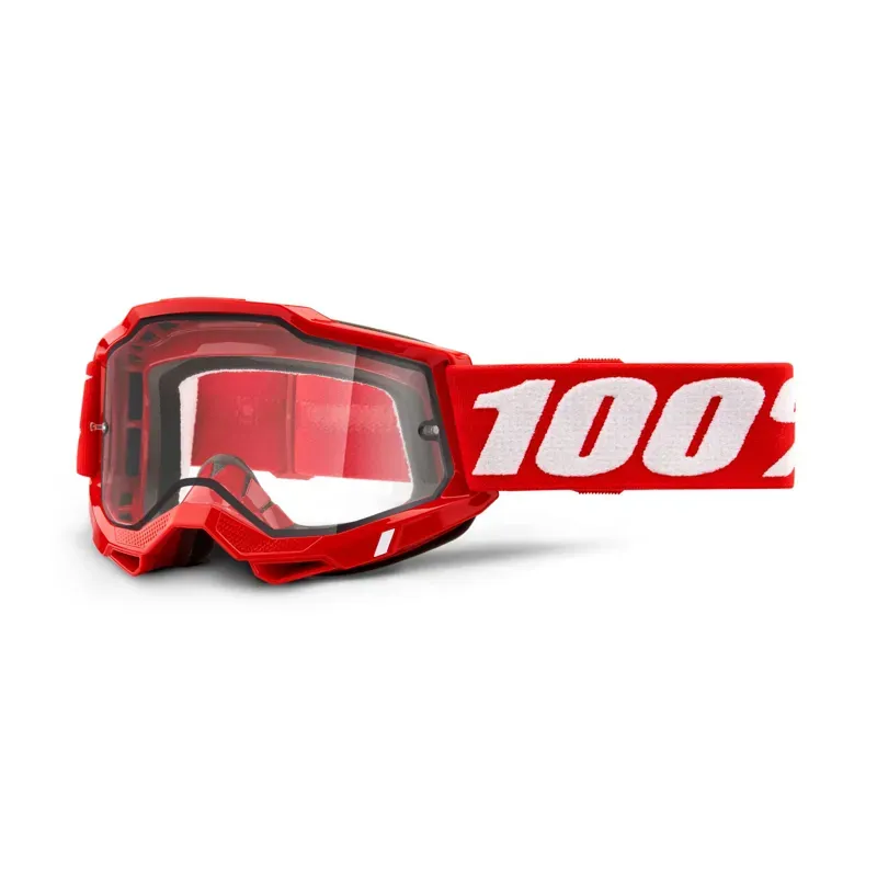 100% Accuri 2 Enduro MX Goggles in Red