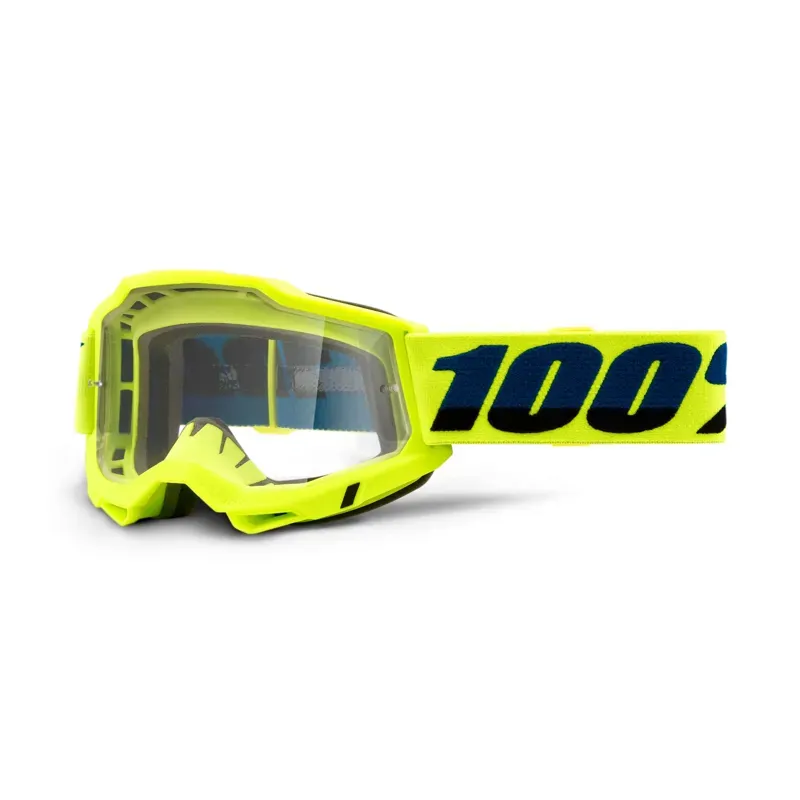 100% Accuri 2 OTG Clear Lens Goggles in Yellow