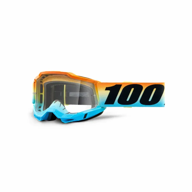 100% Accuri 2 Clear Lens Youth Goggles in Sunset