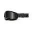 100% Strata 2 Smoke Lens Sand Goggles in Black