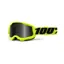 100% Strata 2 Smoke Lens Sand Goggles in Yellow