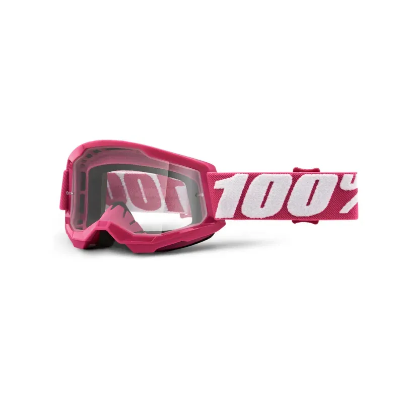 100% Strata 2 Youth Clear Lens Goggles in Fletcher