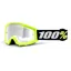 100% Strata Mini Goggles in Clear Lens/Yellow