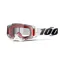 100% Armega Clear Lens Goggles in Lightsaber