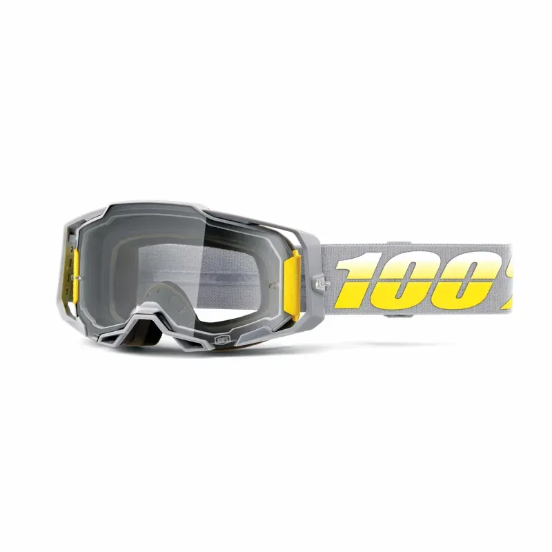 100% Armega Clear Lens Goggles in Complex