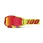 100% Armega HiPER Red Mirror Lens Goggles in Solaris