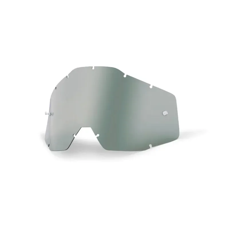 100% Accuri/Racecraft/Strata Anti-Fog Replacement Lens in Smoke