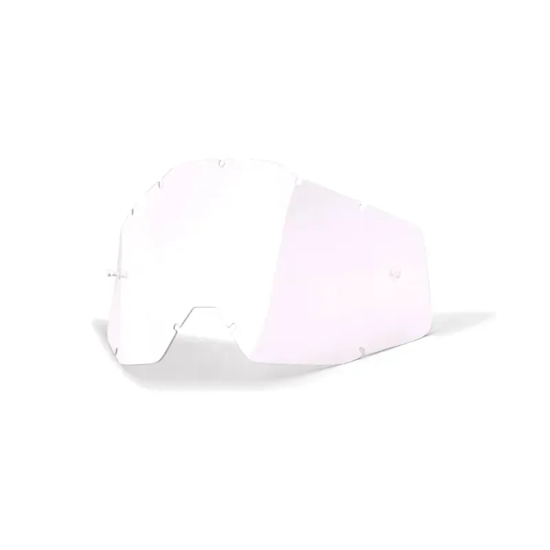 100% Accuri/Racecraft/Strata Anti-Fog Replacement Lens in Clear