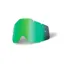 100% Accuri/Racecraft/Strata Anti-Fog Replacement Lens in Green Mirror