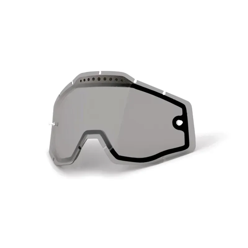 100% Accuri/Racecraft/Strata Vented Dual Pane Lens in Smoke