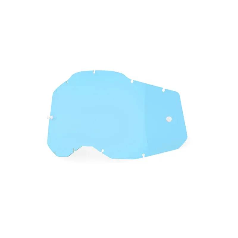 100% Racecraft 2 / Accuri 2 / Strata 2 Replacement Lens in Blue