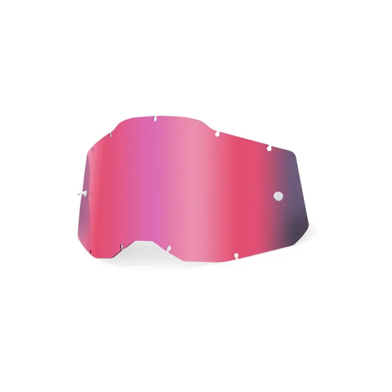 100% Racecraft 2/Accuri 2/Strata 2 Replacement Lens in Pink