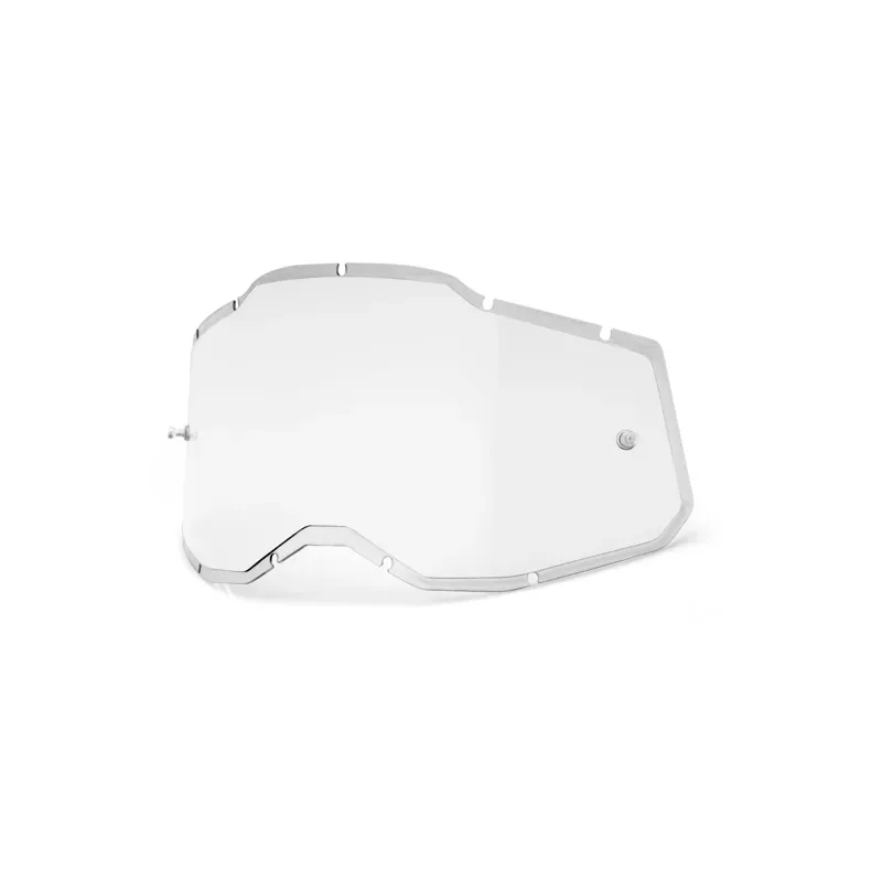 100% Racecraft 2/Accuri 2/Strata 2 Injected Replacement Lens in Clear