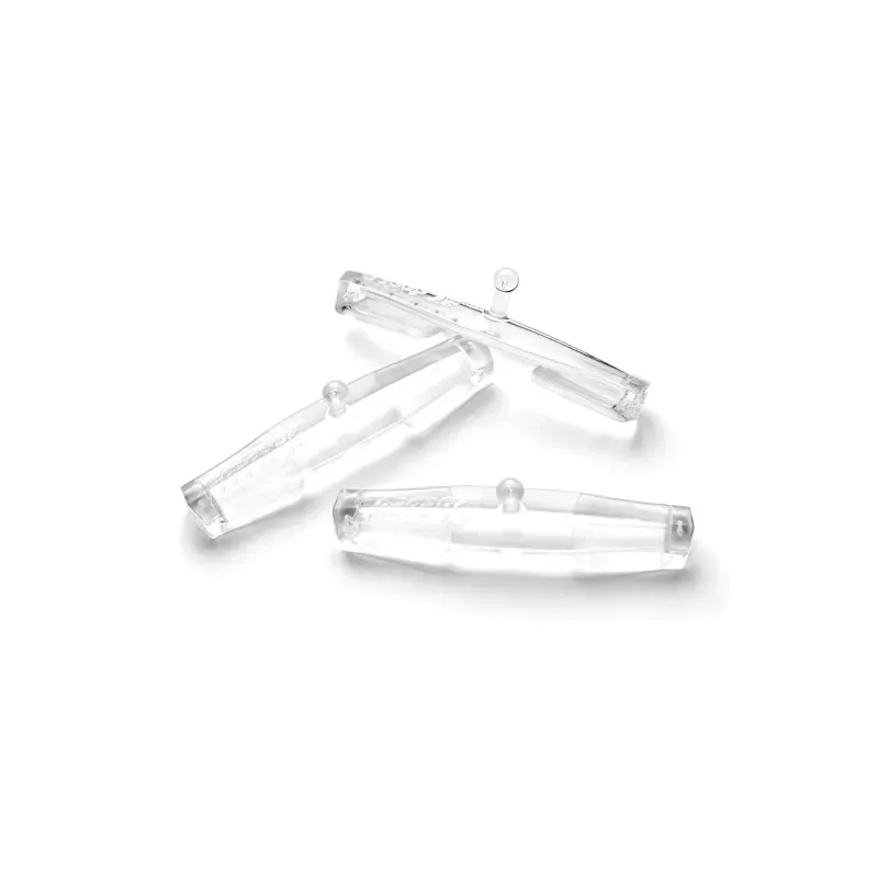 100% Replacement Tear-Off Pin Kit in Clear