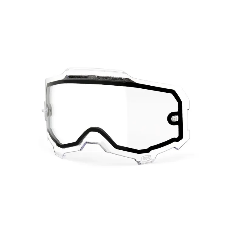 100% Armega Vented Dual Pane Lens in Clear