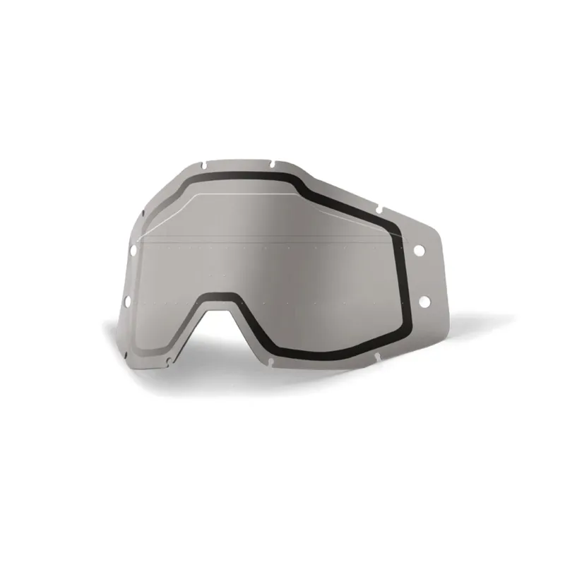 100% Accuri/Strata Forecast Dual Lens/Sonic Bumps Replacement Lens in Grey