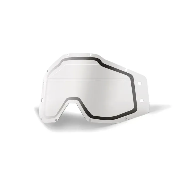 100% Accuri/Strata Forecast Dual Lens/Sonic Bumps Replacement Lens in Clear