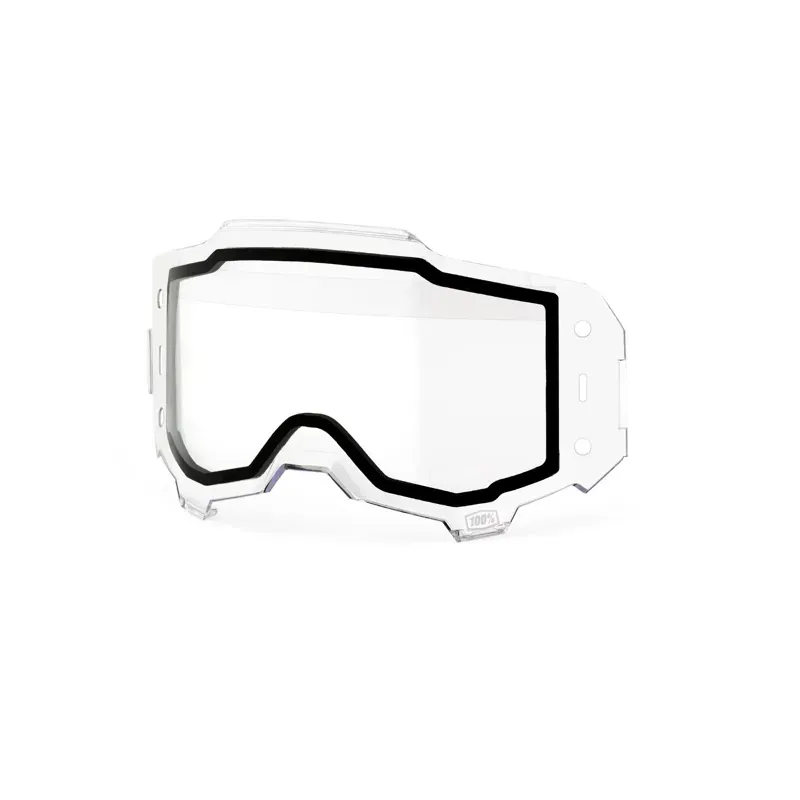 100% Armega Forecast Dual Pane Replacement Lens in Clear