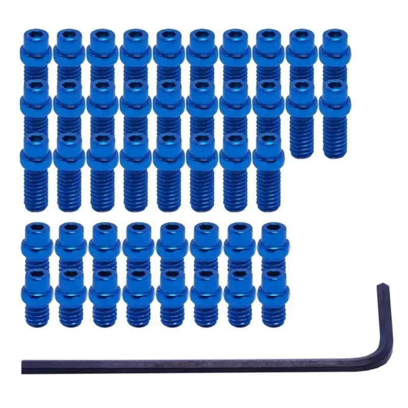 DMR Flip Pin Set For Vault Pedal 44pcs Blue