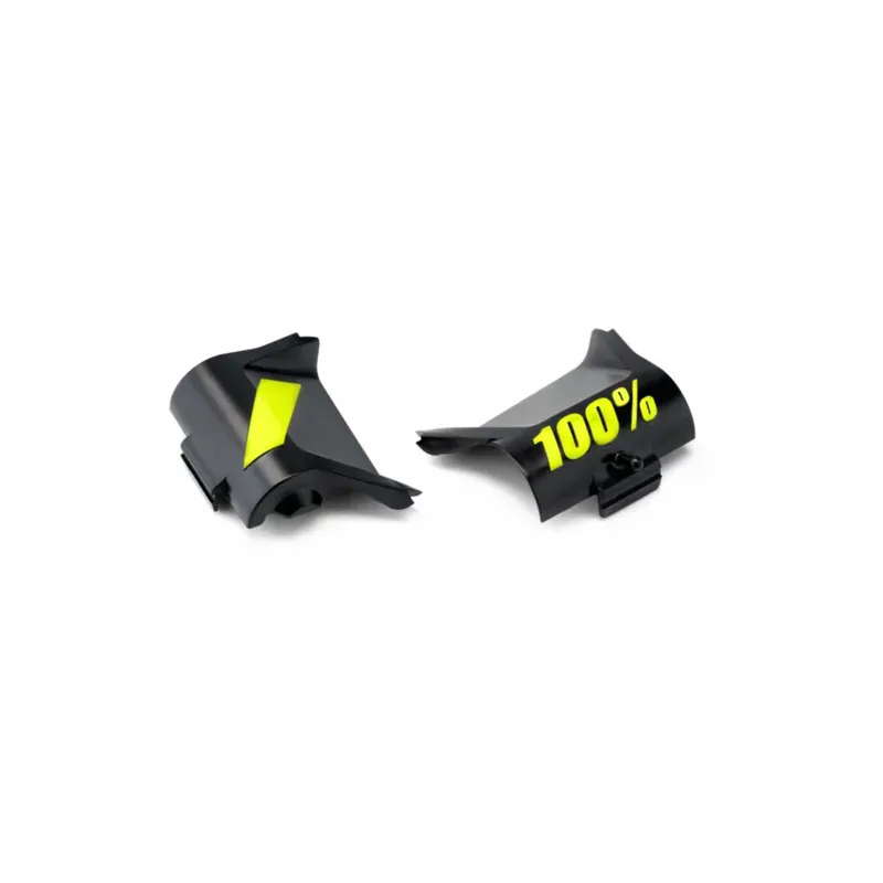 100% Racecraft/Accuri/Strata Replacement Canister Cover in Black/Fluo Yellow