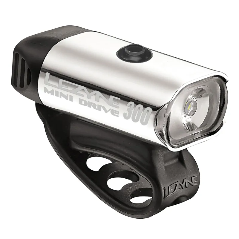Lezyne LED light Mini Drive 300 Front Light in Silver
