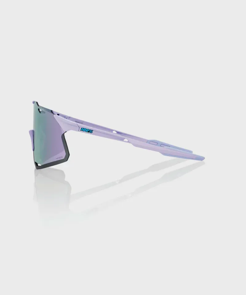 100% Hypercraft HiPER Mirror Lens Sunglasses in Polished Lavender-2