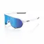 100% S2 Glasses In Matte White/HiPER Blue Multilayer Mirror Lens