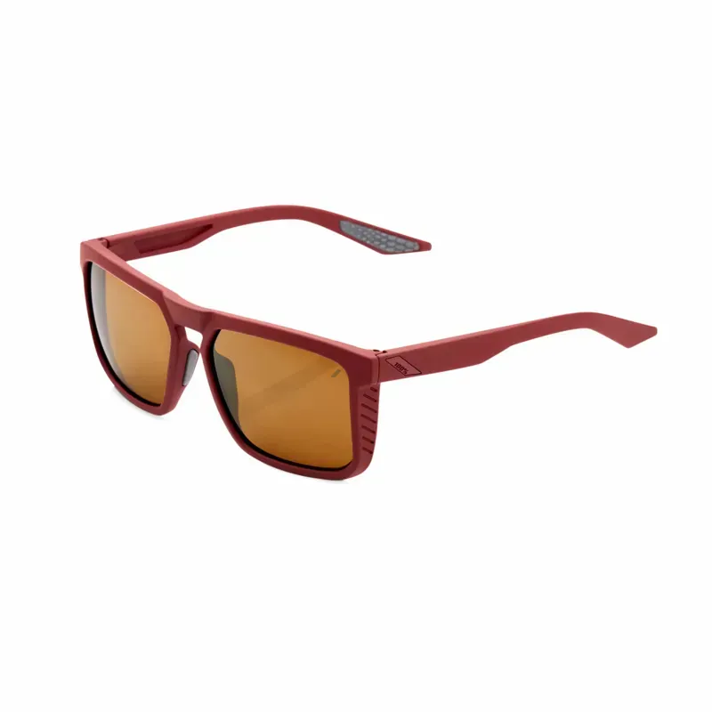 100% Renshaw Glasses Lens In Soft Tact Crimson/Bronze
