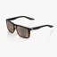 100% Renshaw Glasses In Soft Tact Black/Havana Fade/HiPER Silver Mirror Lens 