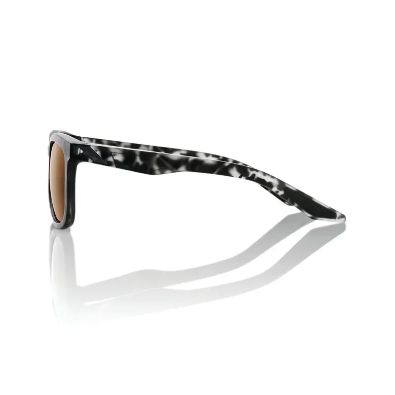 100% Hudson Glasses  Lens In Black Havana/Bronze-2