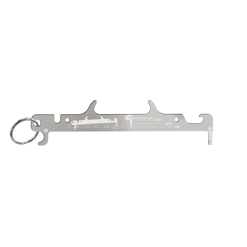 Lezyne Chain Gauge in Silver-5