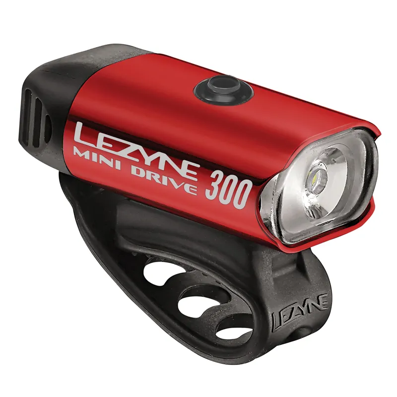 Lezyne LED light Mini Drive 300 Front Light in Red